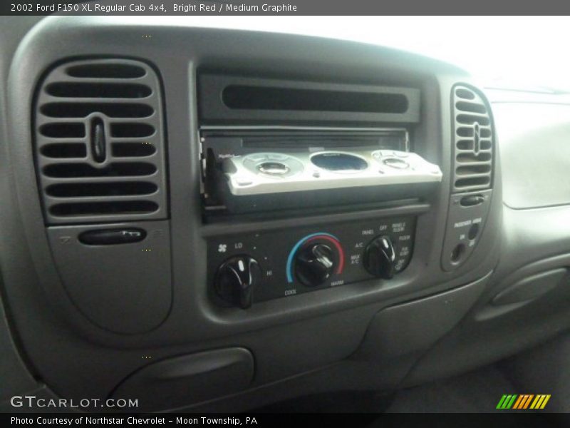 Bright Red / Medium Graphite 2002 Ford F150 XL Regular Cab 4x4