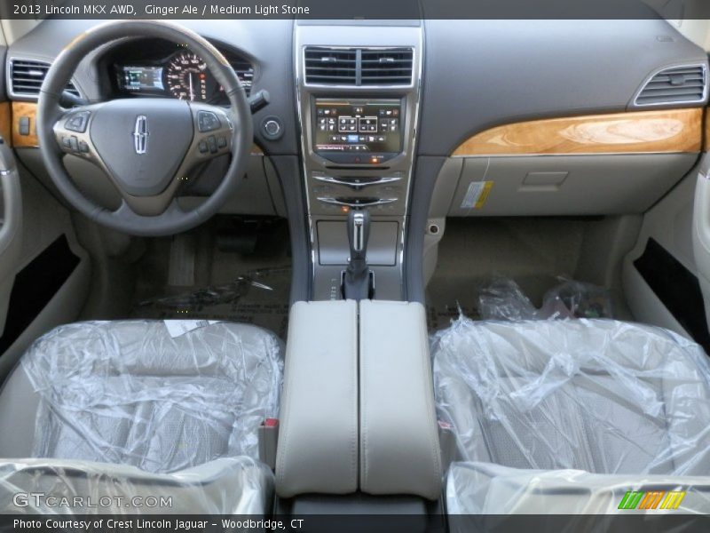 Dashboard of 2013 MKX AWD