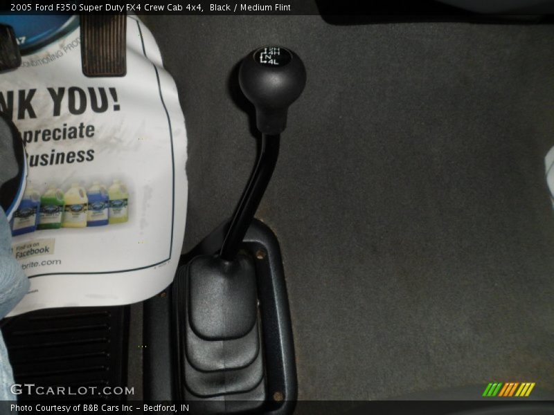 Black / Medium Flint 2005 Ford F350 Super Duty FX4 Crew Cab 4x4