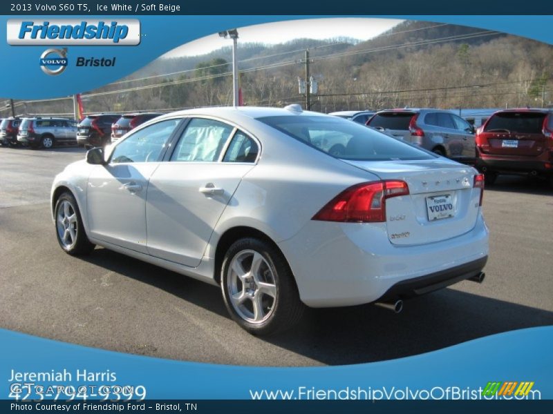 Ice White / Soft Beige 2013 Volvo S60 T5