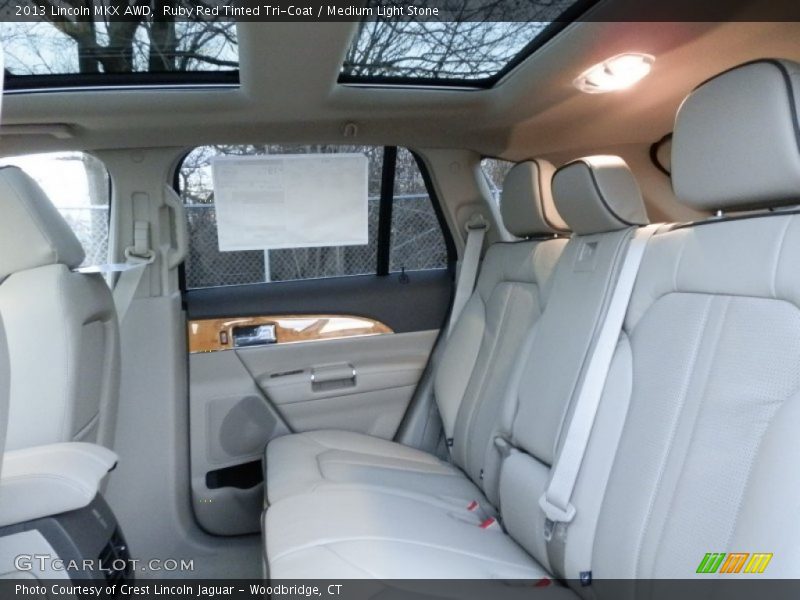 Rear Seat of 2013 MKX AWD