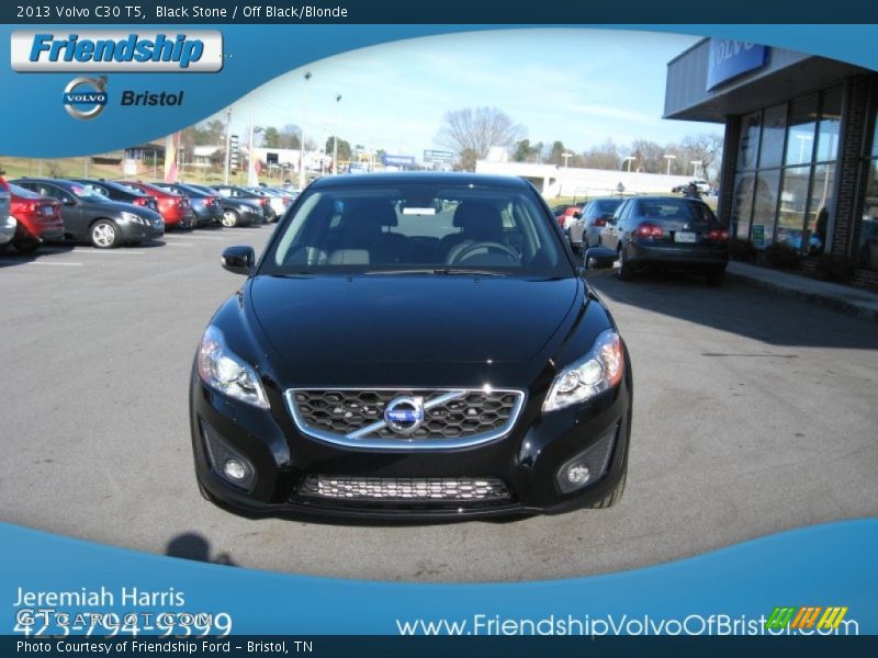 Black Stone / Off Black/Blonde 2013 Volvo C30 T5