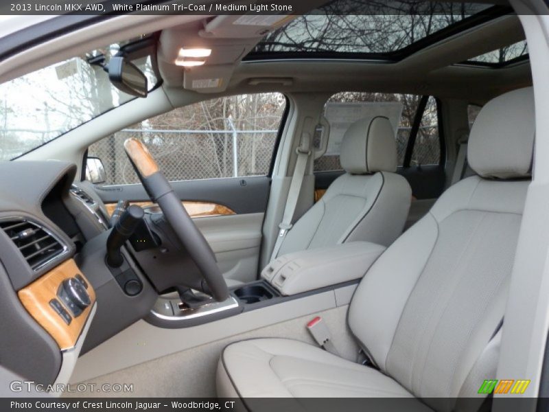 Front Seat of 2013 MKX AWD