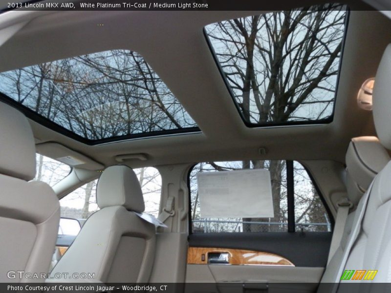 Sunroof of 2013 MKX AWD