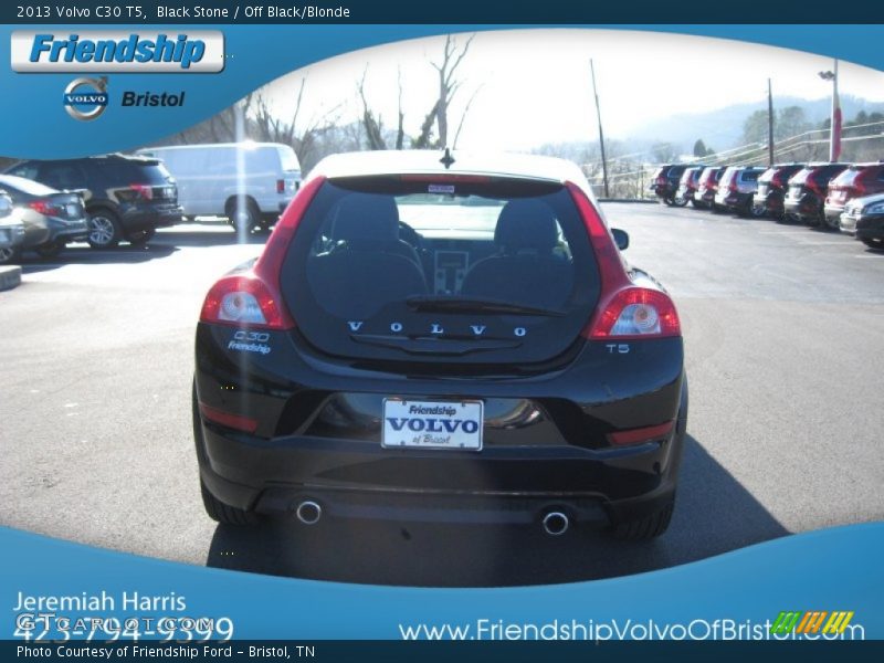 Black Stone / Off Black/Blonde 2013 Volvo C30 T5