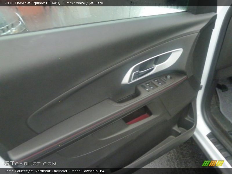 Summit White / Jet Black 2010 Chevrolet Equinox LT AWD