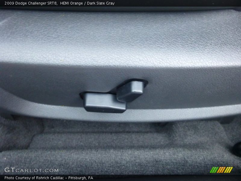 HEMI Orange / Dark Slate Gray 2009 Dodge Challenger SRT8
