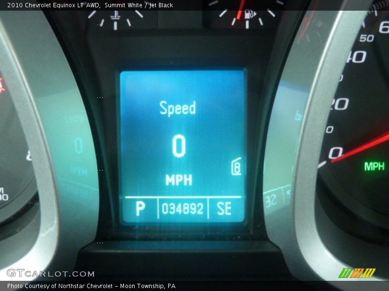 Summit White / Jet Black 2010 Chevrolet Equinox LT AWD