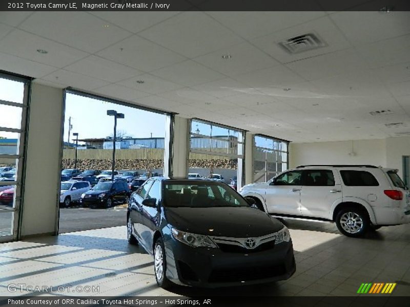 Magnetic Gray Metallic / Ivory 2012 Toyota Camry LE