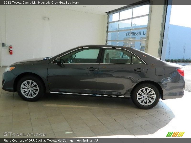 Magnetic Gray Metallic / Ivory 2012 Toyota Camry LE