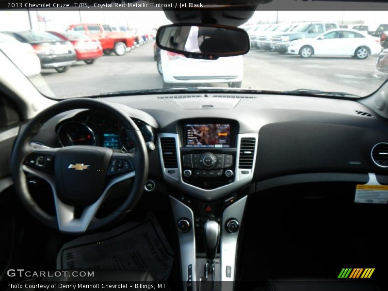 Crystal Red Metallic Tintcoat / Jet Black 2013 Chevrolet Cruze LT/RS