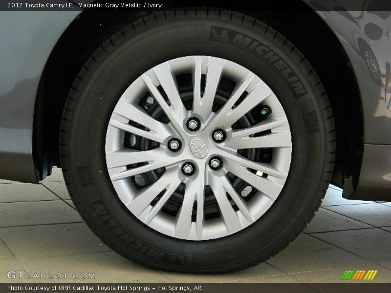 Magnetic Gray Metallic / Ivory 2012 Toyota Camry LE