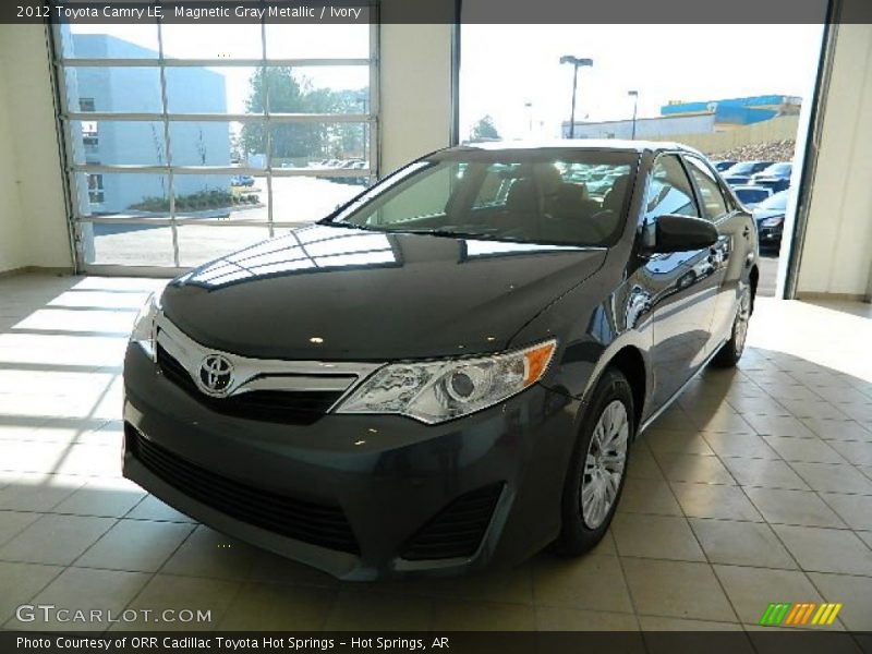 Magnetic Gray Metallic / Ivory 2012 Toyota Camry LE