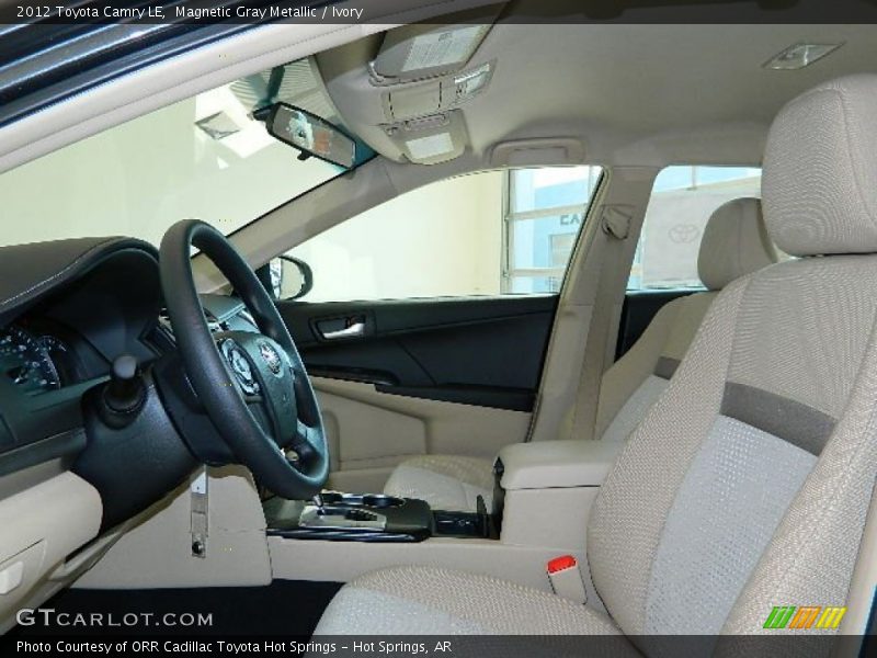 Magnetic Gray Metallic / Ivory 2012 Toyota Camry LE