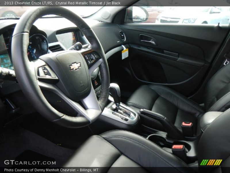 Crystal Red Metallic Tintcoat / Jet Black 2013 Chevrolet Cruze LT/RS