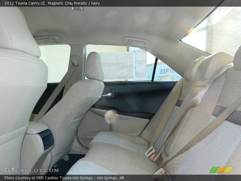 Magnetic Gray Metallic / Ivory 2012 Toyota Camry LE