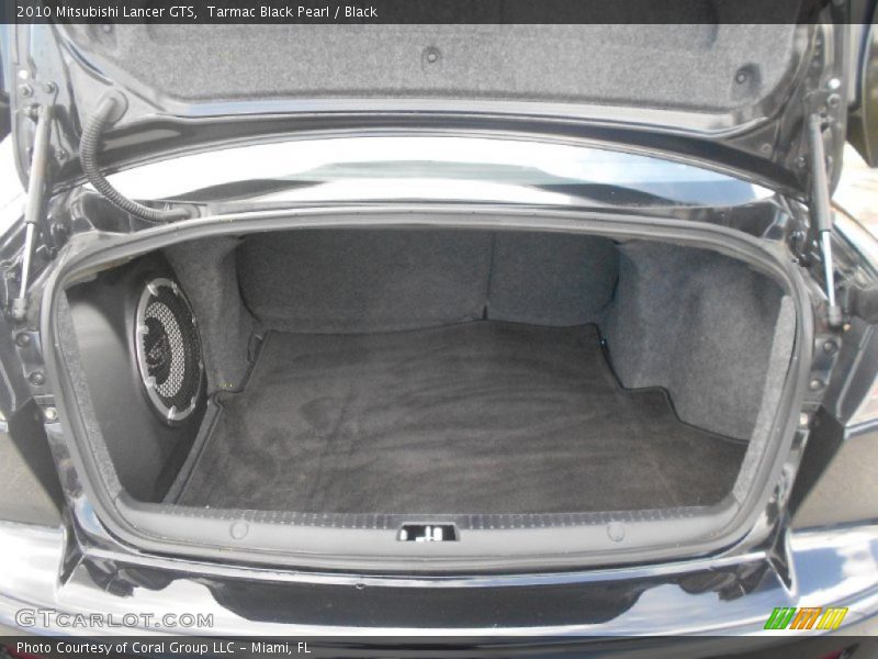 Tarmac Black Pearl / Black 2010 Mitsubishi Lancer GTS