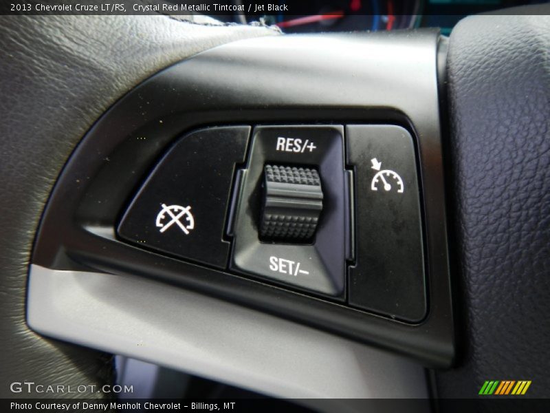 Crystal Red Metallic Tintcoat / Jet Black 2013 Chevrolet Cruze LT/RS