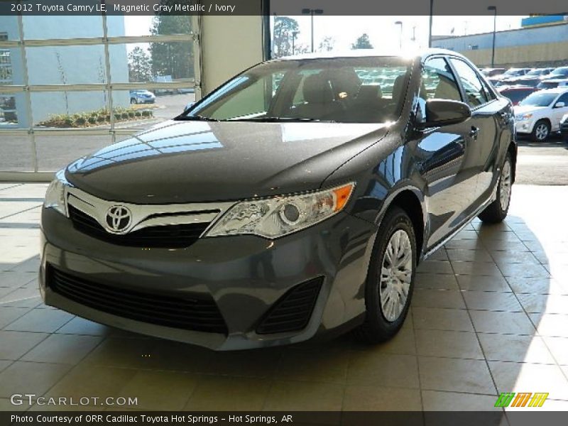 Magnetic Gray Metallic / Ivory 2012 Toyota Camry LE