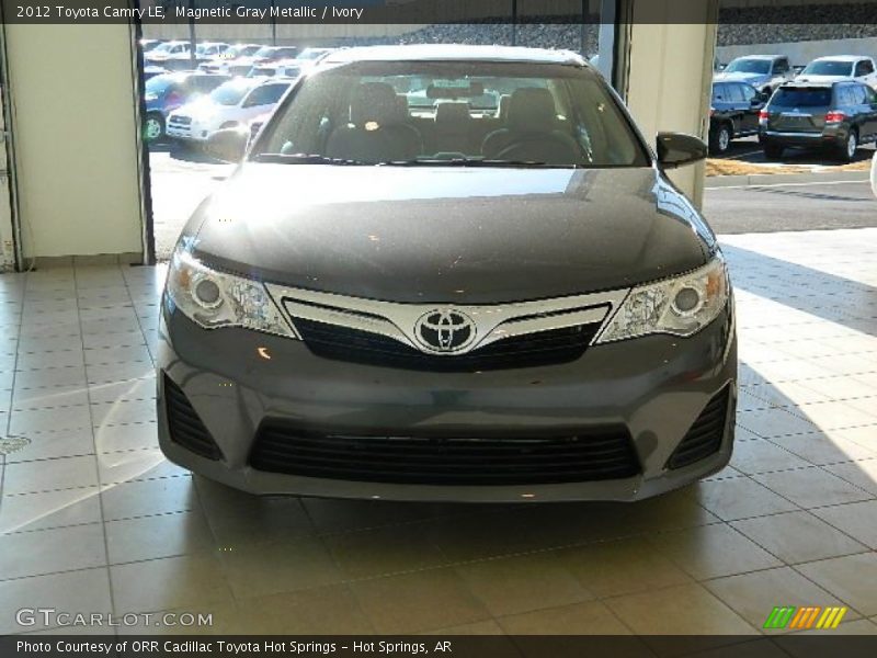 Magnetic Gray Metallic / Ivory 2012 Toyota Camry LE