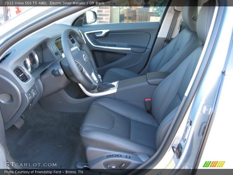  2013 S60 T5 AWD Off Black Interior