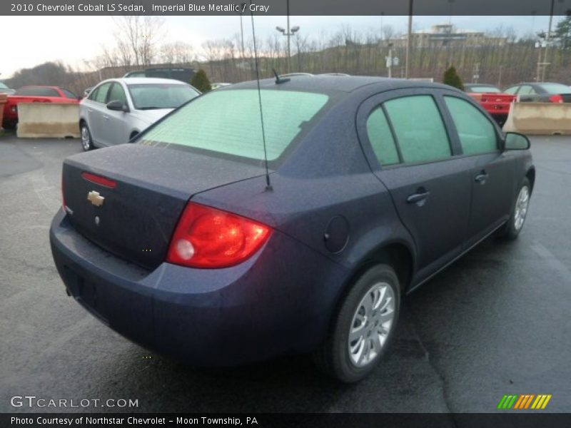Imperial Blue Metallic / Gray 2010 Chevrolet Cobalt LS Sedan