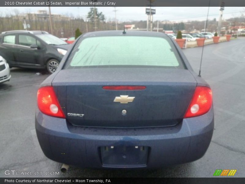 Imperial Blue Metallic / Gray 2010 Chevrolet Cobalt LS Sedan