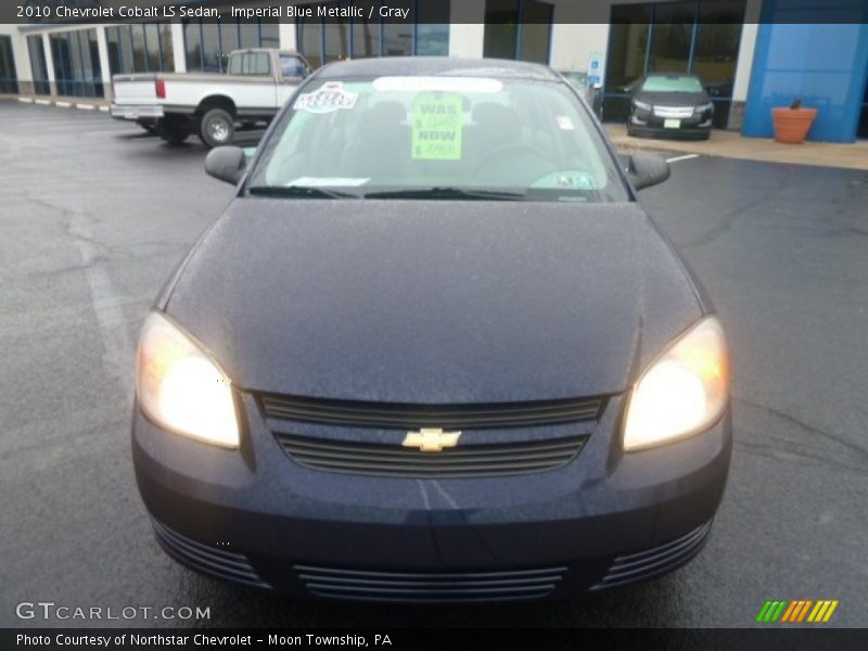 Imperial Blue Metallic / Gray 2010 Chevrolet Cobalt LS Sedan