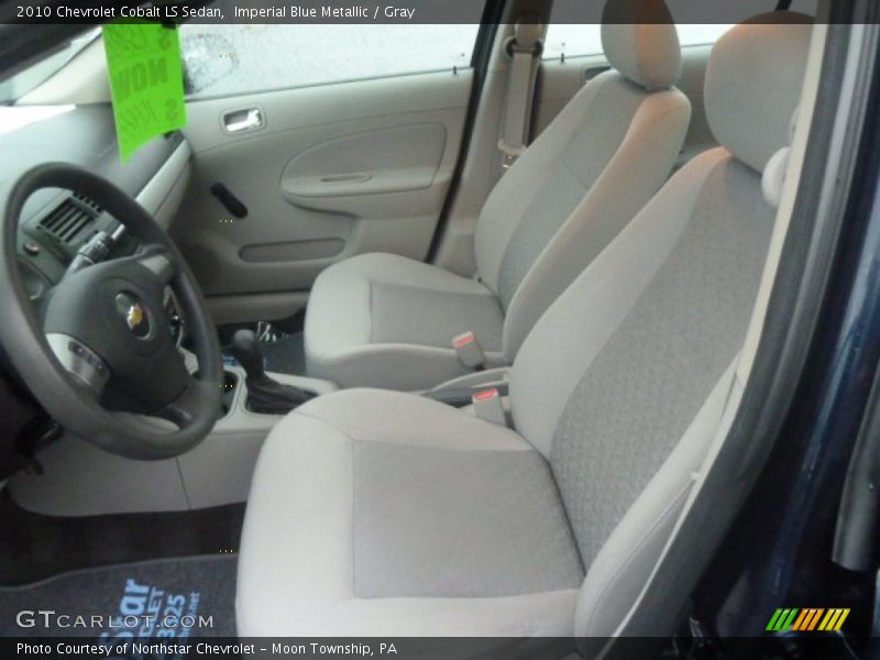 Imperial Blue Metallic / Gray 2010 Chevrolet Cobalt LS Sedan