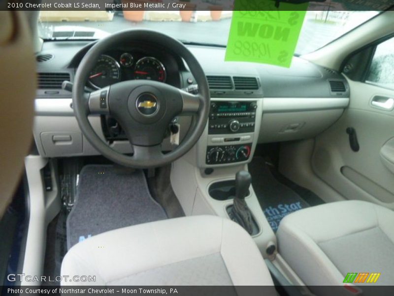 Imperial Blue Metallic / Gray 2010 Chevrolet Cobalt LS Sedan