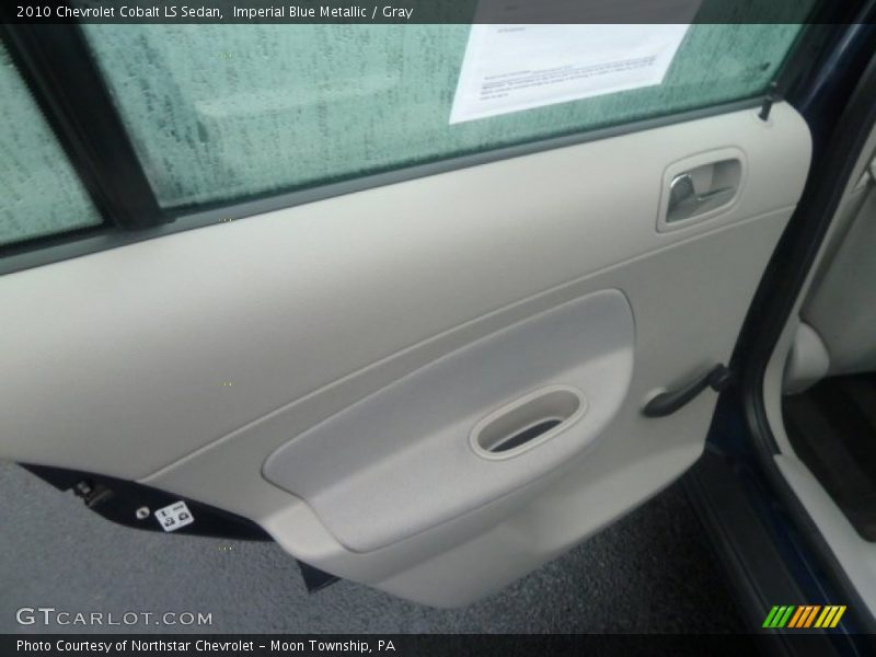 Imperial Blue Metallic / Gray 2010 Chevrolet Cobalt LS Sedan