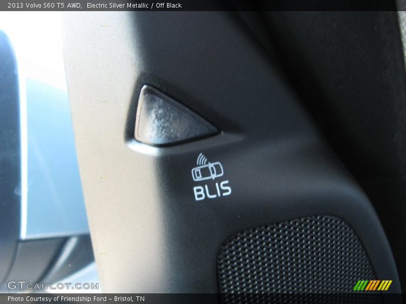 Electric Silver Metallic / Off Black 2013 Volvo S60 T5 AWD
