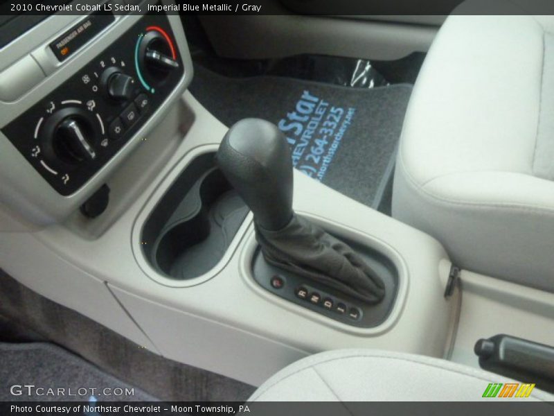 Imperial Blue Metallic / Gray 2010 Chevrolet Cobalt LS Sedan