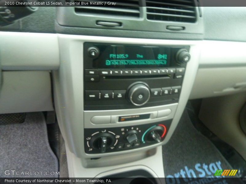 Imperial Blue Metallic / Gray 2010 Chevrolet Cobalt LS Sedan