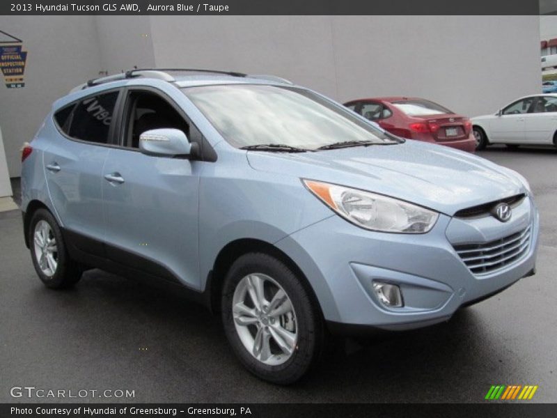 Front 3/4 View of 2013 Tucson GLS AWD
