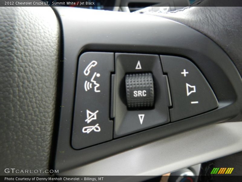 Summit White / Jet Black 2012 Chevrolet Cruze LT