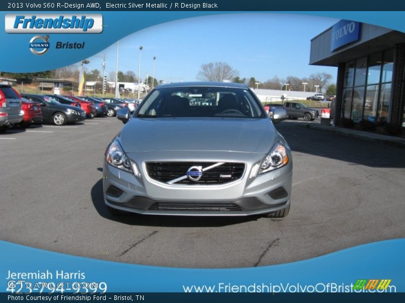 Electric Silver Metallic / R Design Black 2013 Volvo S60 R-Design AWD