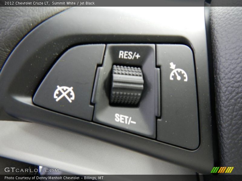 Summit White / Jet Black 2012 Chevrolet Cruze LT