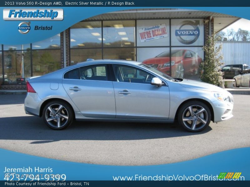 Electric Silver Metallic / R Design Black 2013 Volvo S60 R-Design AWD