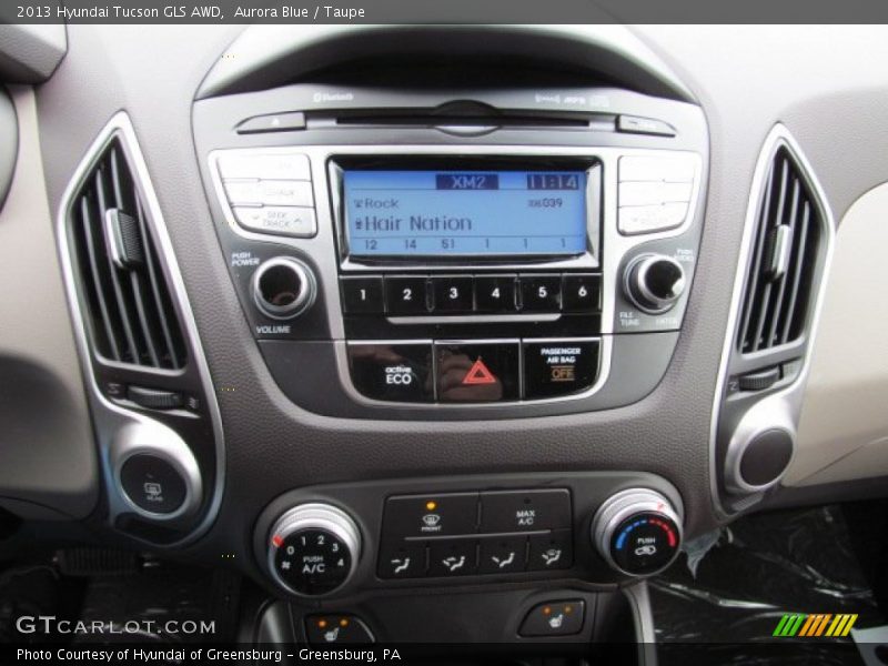 Controls of 2013 Tucson GLS AWD