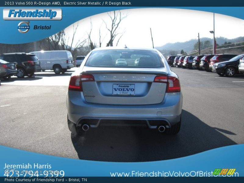 Electric Silver Metallic / R Design Black 2013 Volvo S60 R-Design AWD