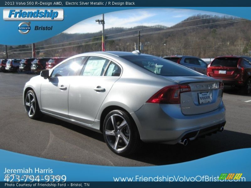 Electric Silver Metallic / R Design Black 2013 Volvo S60 R-Design AWD