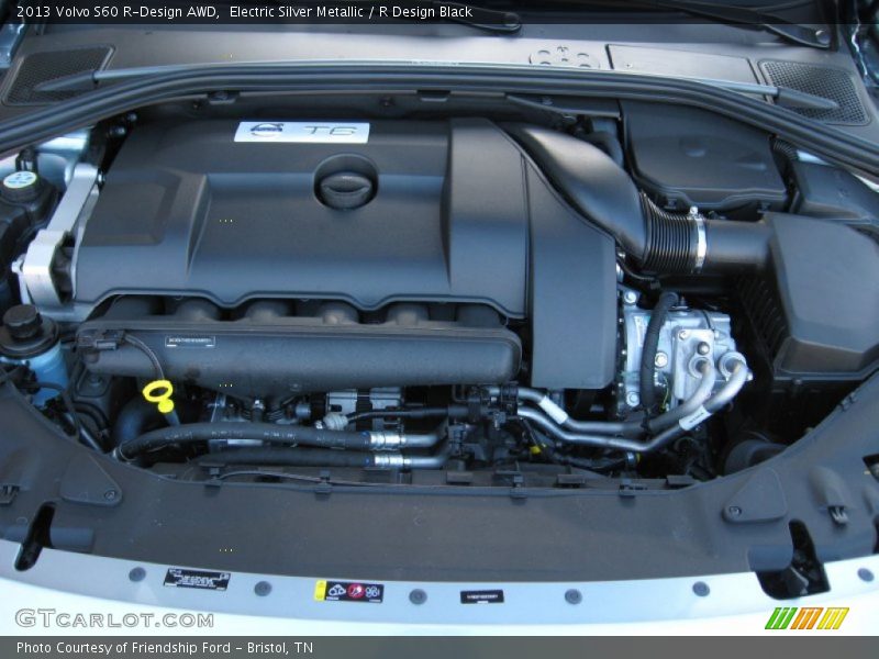  2013 S60 R-Design AWD Engine - 3.0 Liter Turbocharged DOHC 24-Valve VVT Inline 6 Cylinder