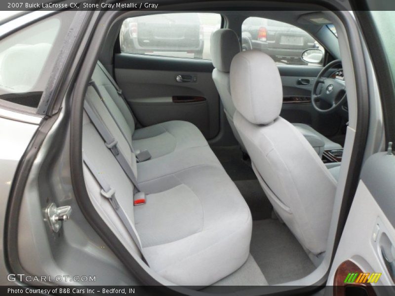 Rear Seat of 2007 LaCrosse CX