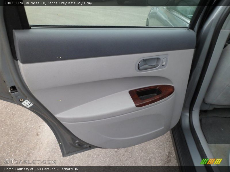Stone Gray Metallic / Gray 2007 Buick LaCrosse CX