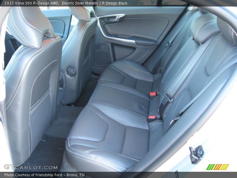 Rear Seat of 2013 S60 R-Design AWD