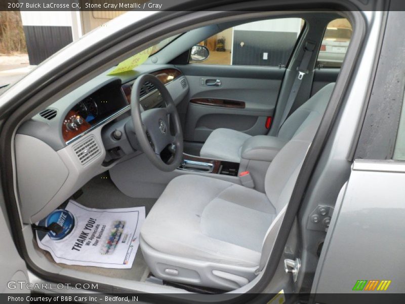 Stone Gray Metallic / Gray 2007 Buick LaCrosse CX