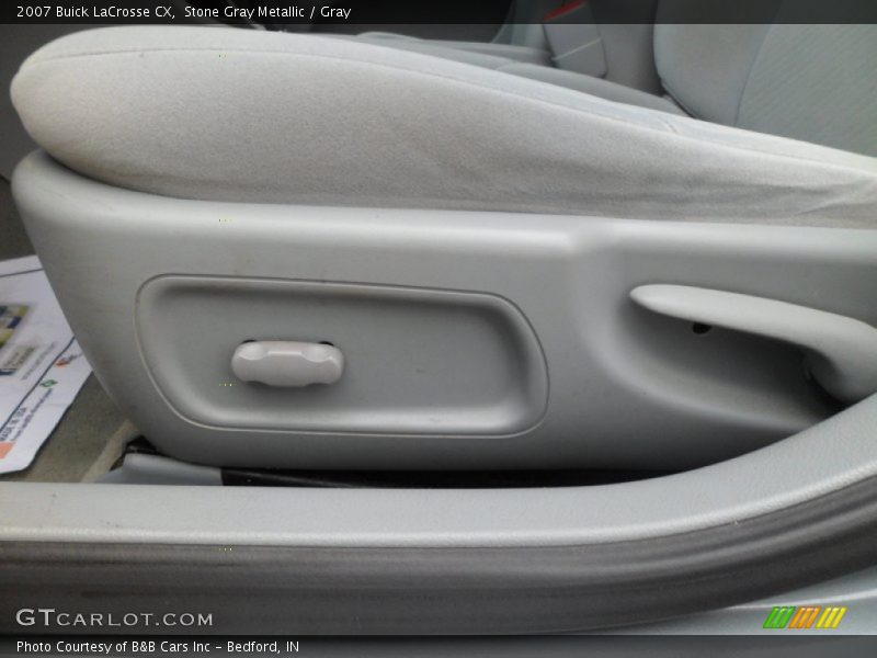 Stone Gray Metallic / Gray 2007 Buick LaCrosse CX