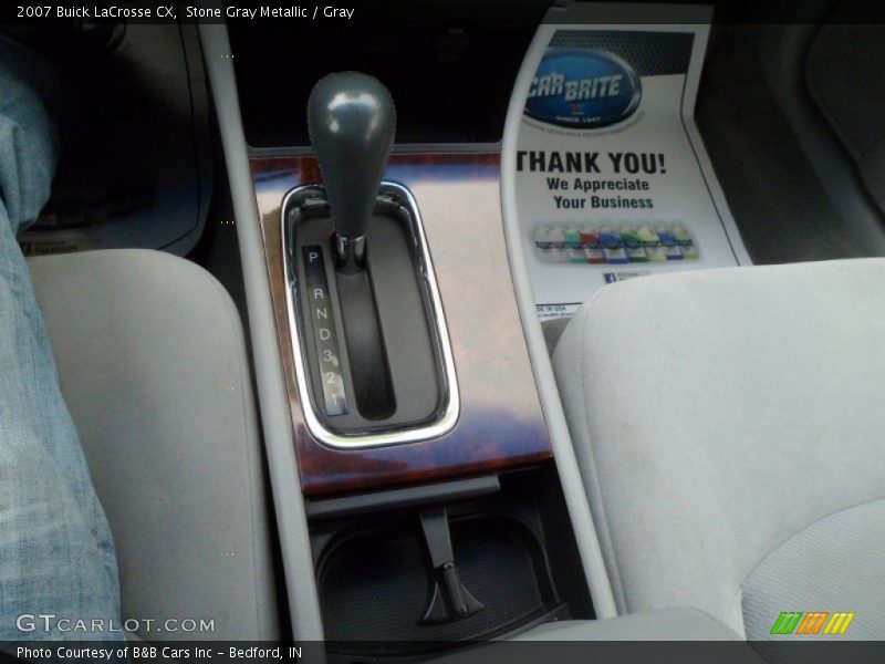 Stone Gray Metallic / Gray 2007 Buick LaCrosse CX