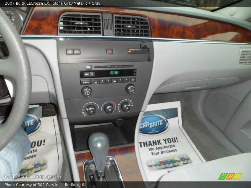 Stone Gray Metallic / Gray 2007 Buick LaCrosse CX